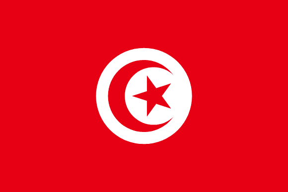 Drapeau de TUNISIA